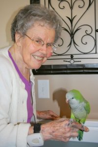 pet therapy bird hospice utah
